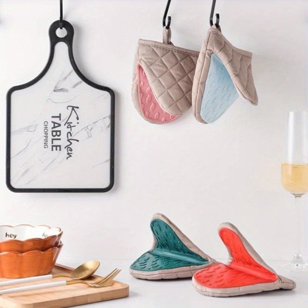 1PC Fish Shaped Silicone Anti  - Oven Mitt Silicone 评论和价格