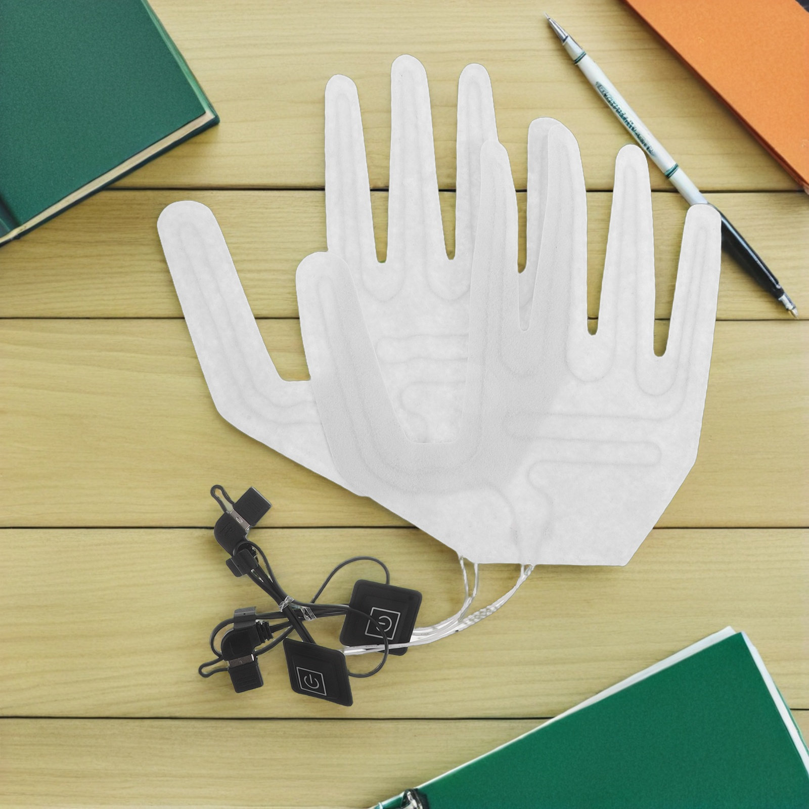 2Pcs Electric Heating Pad for  - Cycling Glove Padded 评论和价格