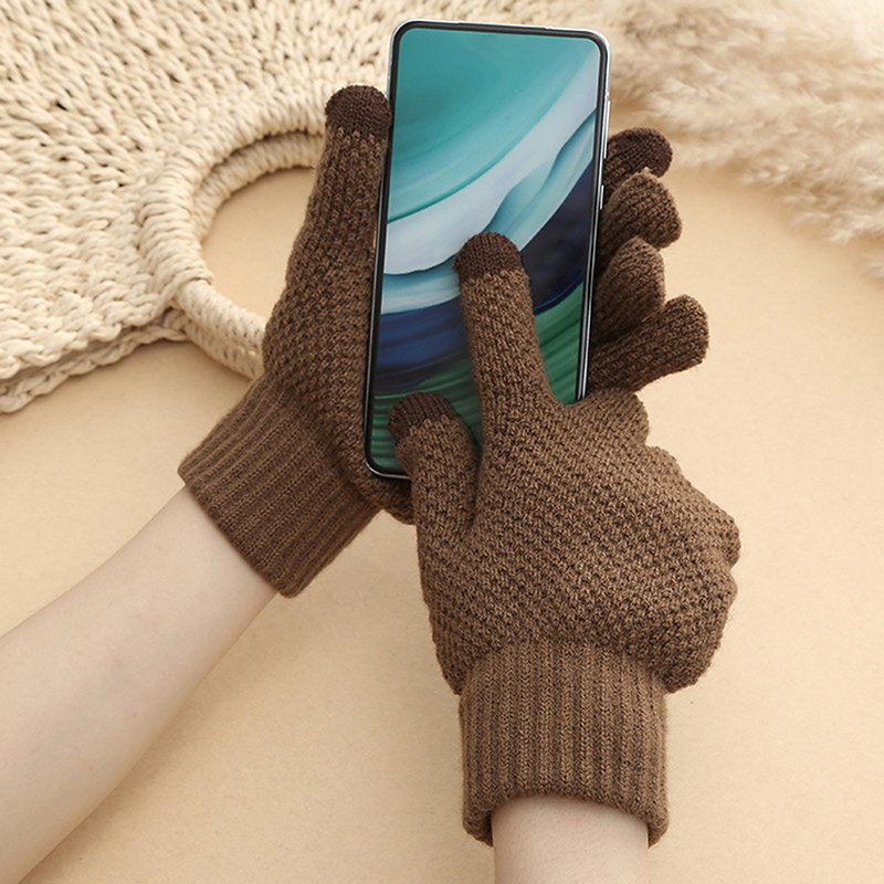2025 Men's Winter Warm Touchsc - Wool Glove Lined 评论和价格